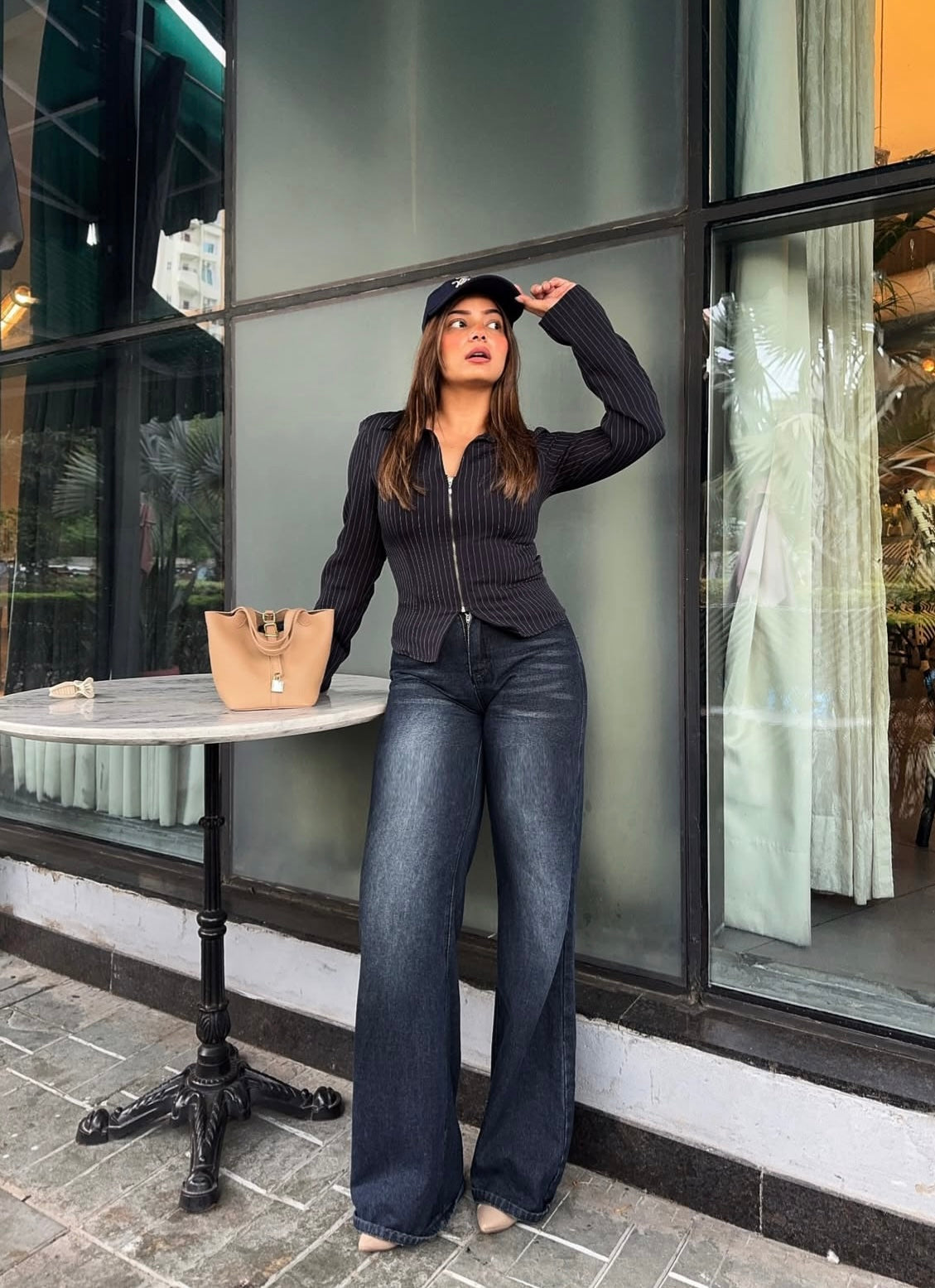 CHARCOAL ACID WASH DENIMS