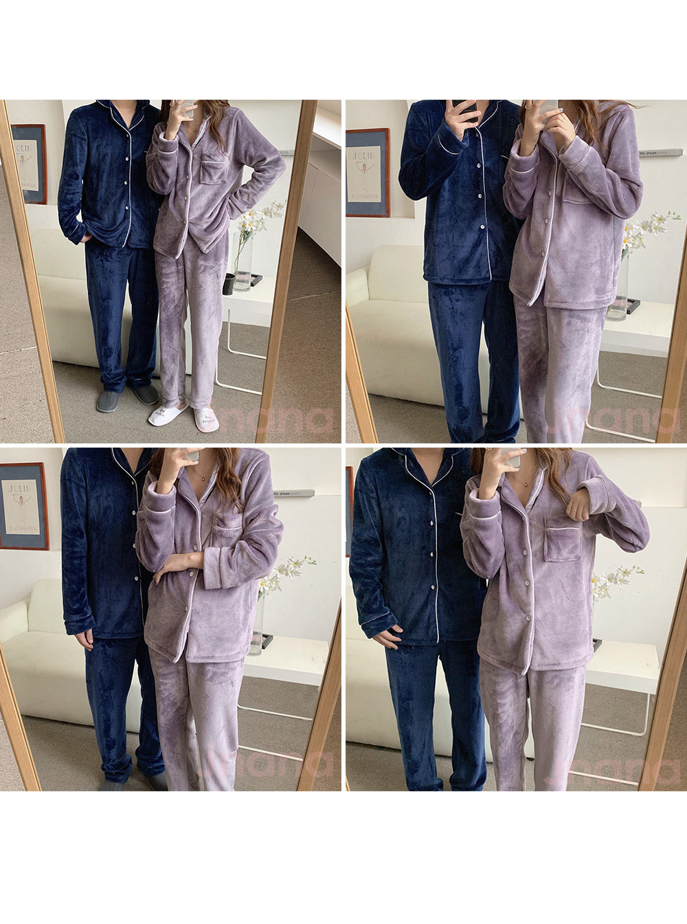 Leanne UNISEX Cozy Sleep Pajama Set