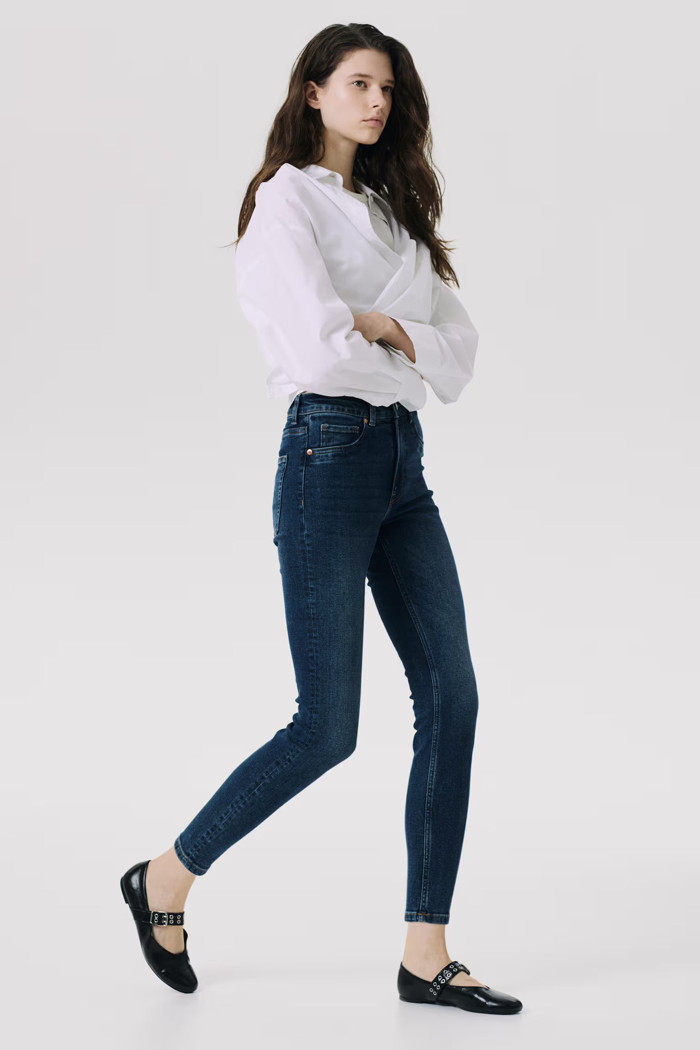 HIGHWAISTED SKINNY JEANS
