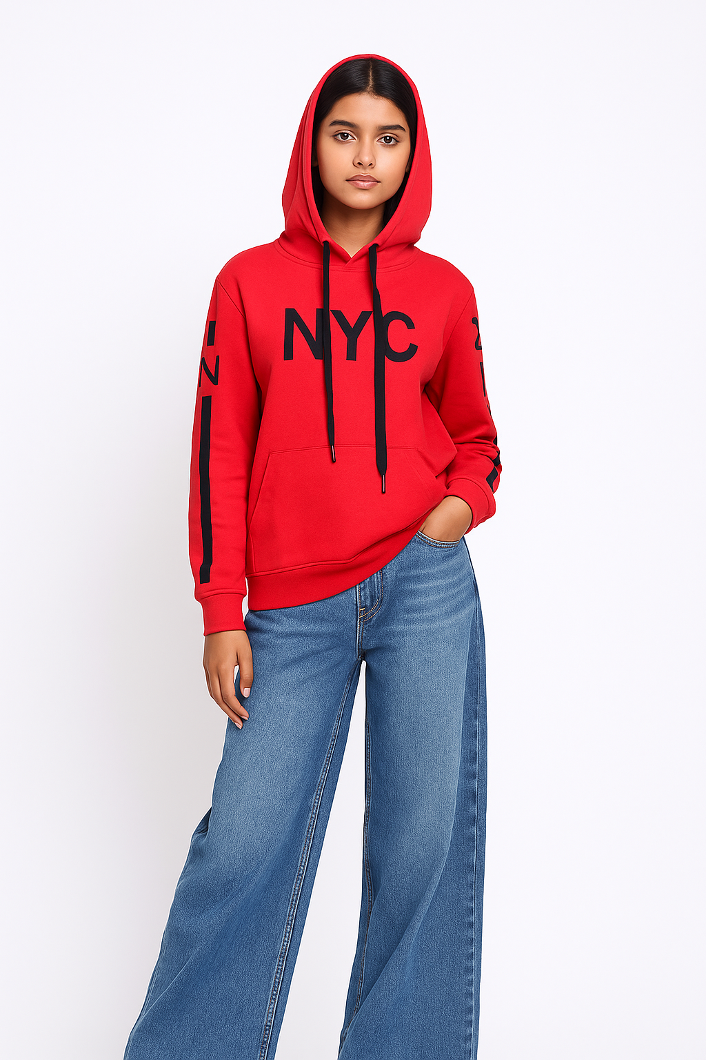 NYC SWEATSHIRT WITH HOOD