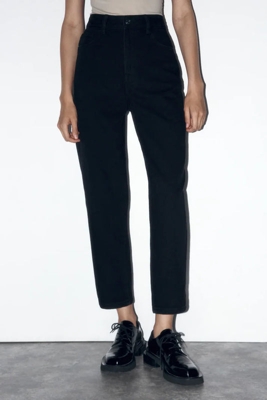 Black mom fit jeans