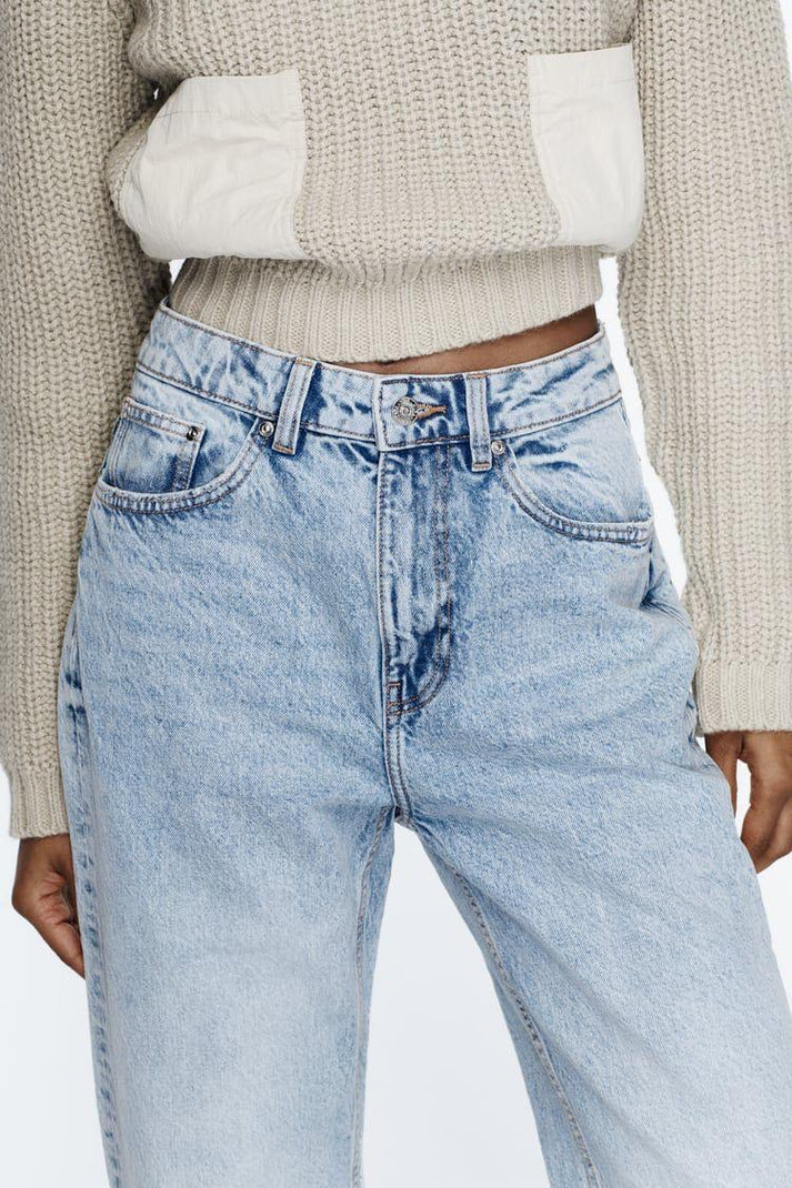 2024 ZR Lightblue Highwaist straightfit jeans